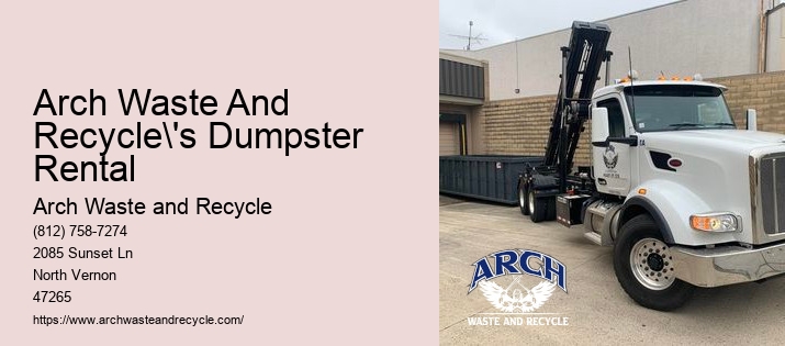 Waste Disposal, Dumpsters