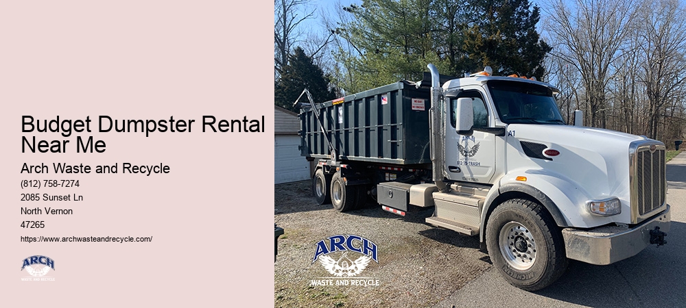 Residential Dumpster Service