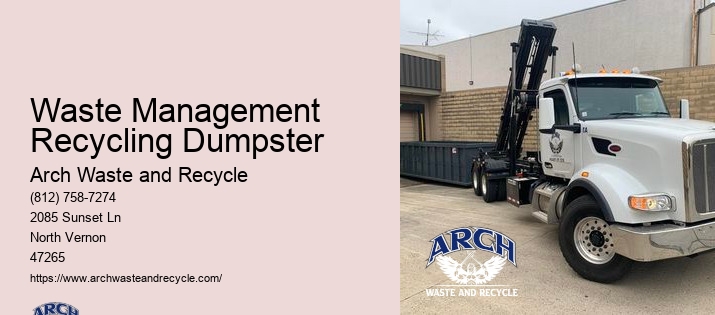Waste Disposal, Dumpsters